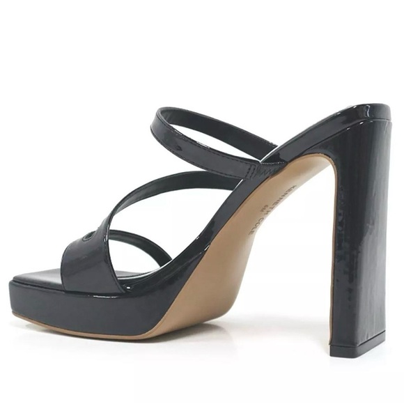 Kenneth Cole New York Tala Patent Strappy Platform Sandals - NWT - Picture 3 of 12